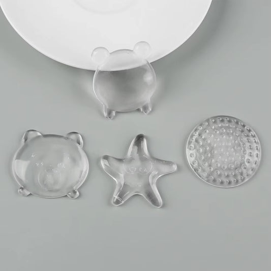 Silicone Door Stopper Pads – Self-Adhesive Anti-Shock Wall & Handle Protectors | Noise-Reducing Door Bumpers for Home